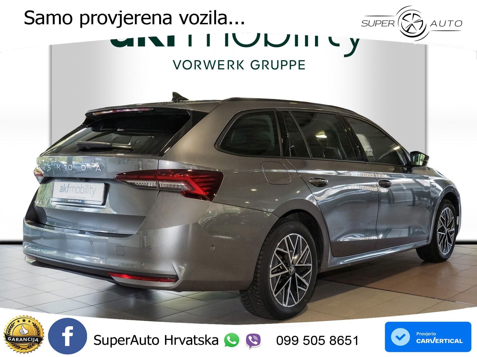 Škoda Octavia Combi 2.0 TDI (150 KS) DSG LED+GR SJED+ACC