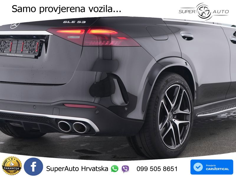 Mercedes AMG GLE 53 (435 KS) EQ Boost 4MATIC+ AMG SPEEDSHIFT TCT 9G ACC+HEAD+GR SJED+360+PANO