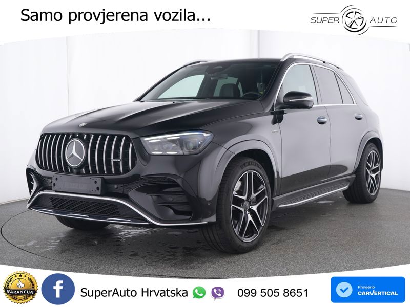 Mercedes AMG GLE 53 (435 KS) EQ Boost 4MATIC+ AMG SPEEDSHIFT TCT 9G ACC+HEAD+GR SJED+360+PANO