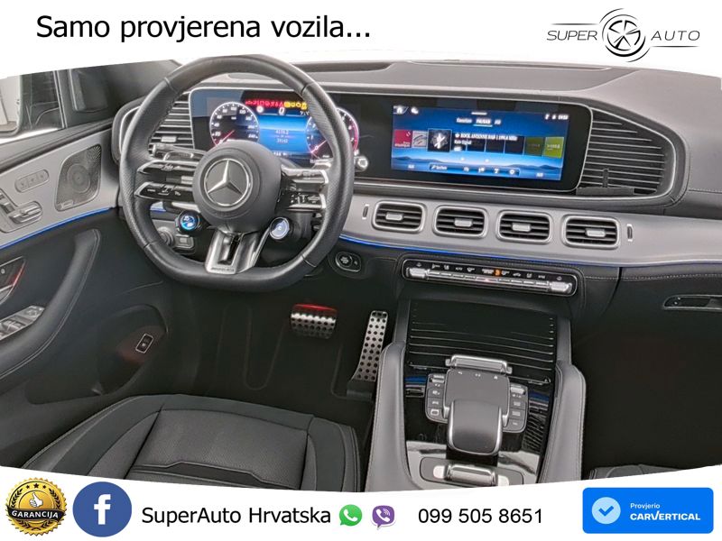 Mercedes AMG GLE 53 (435 KS) EQ Boost 4MATIC+ AMG SPEEDSHIFT TCT 9G ACC+HEAD+GR SJED+360+PANO
