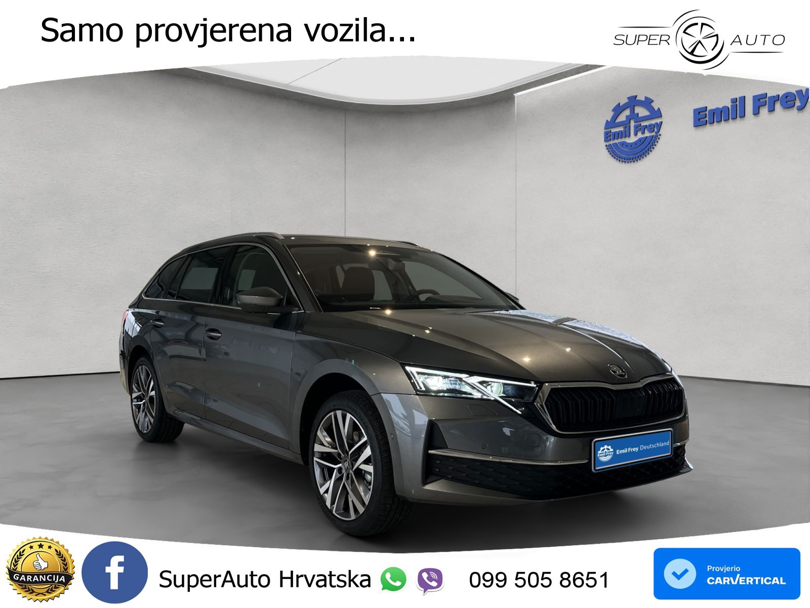 Škoda Octavia Combi 1.5 TSI (150 KS) DSG LED+GR SJED+ACC