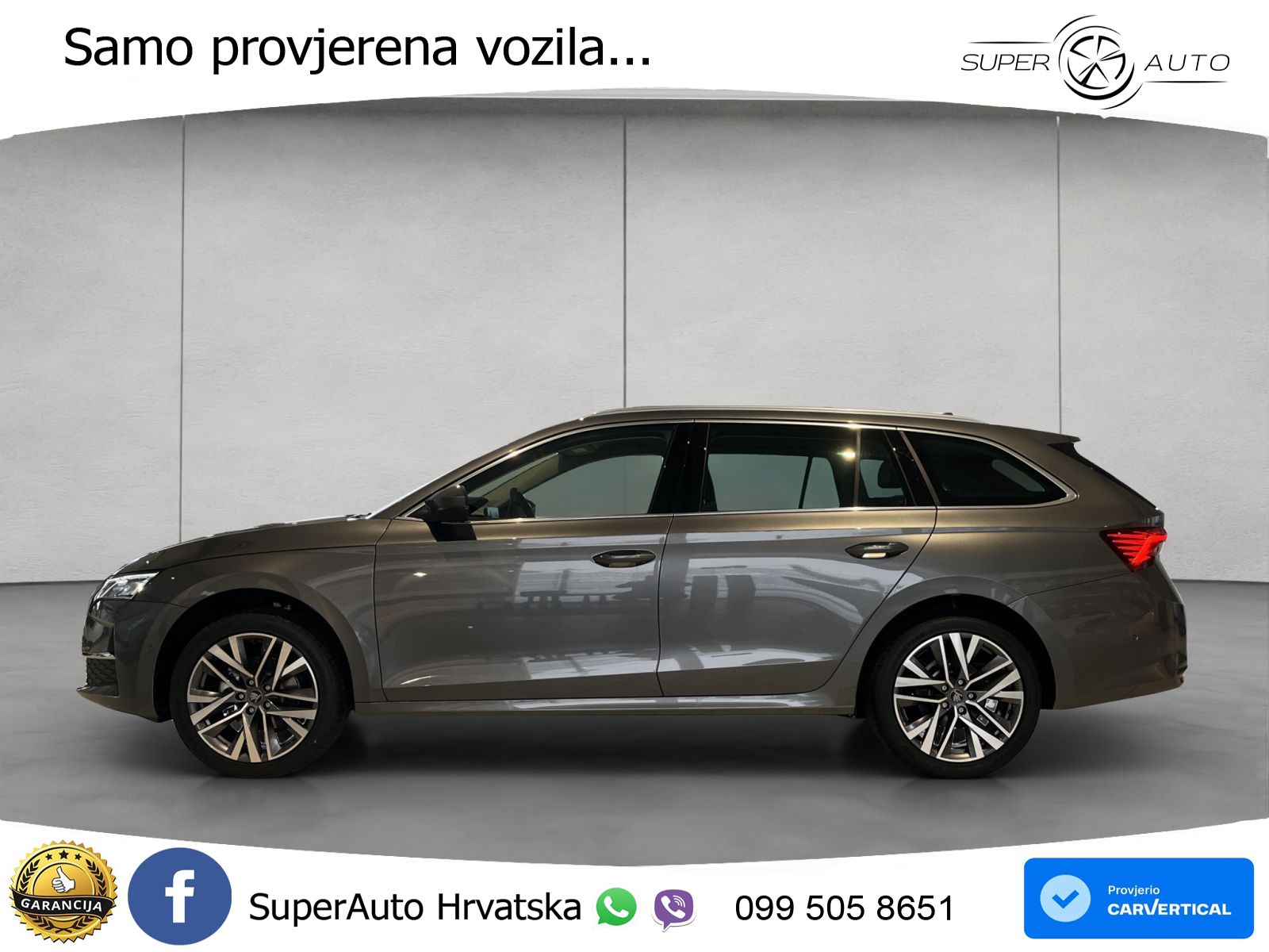 Škoda Octavia Combi 1.5 TSI (150 KS) DSG LED+GR SJED+ACC