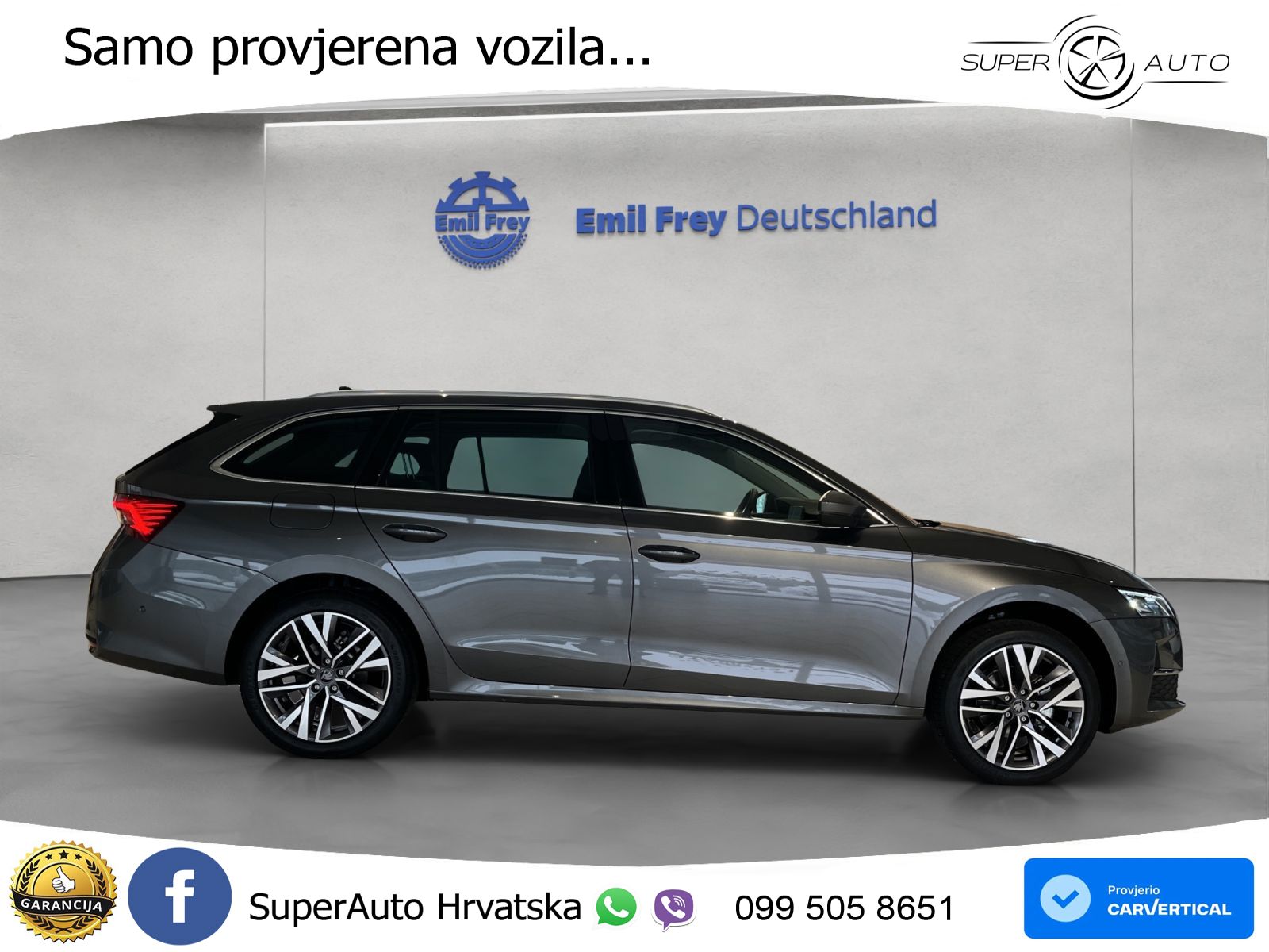 Škoda Octavia Combi 1.5 TSI (150 KS) DSG LED+GR SJED+ACC