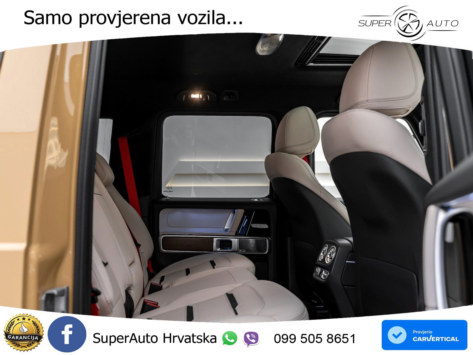 Mercedes AMG G 63 Long V8 (585 KS) 4MATIC 9G-TRONIC AMG SPEEDSHIFT TCT LED+GR SJED+ACC
