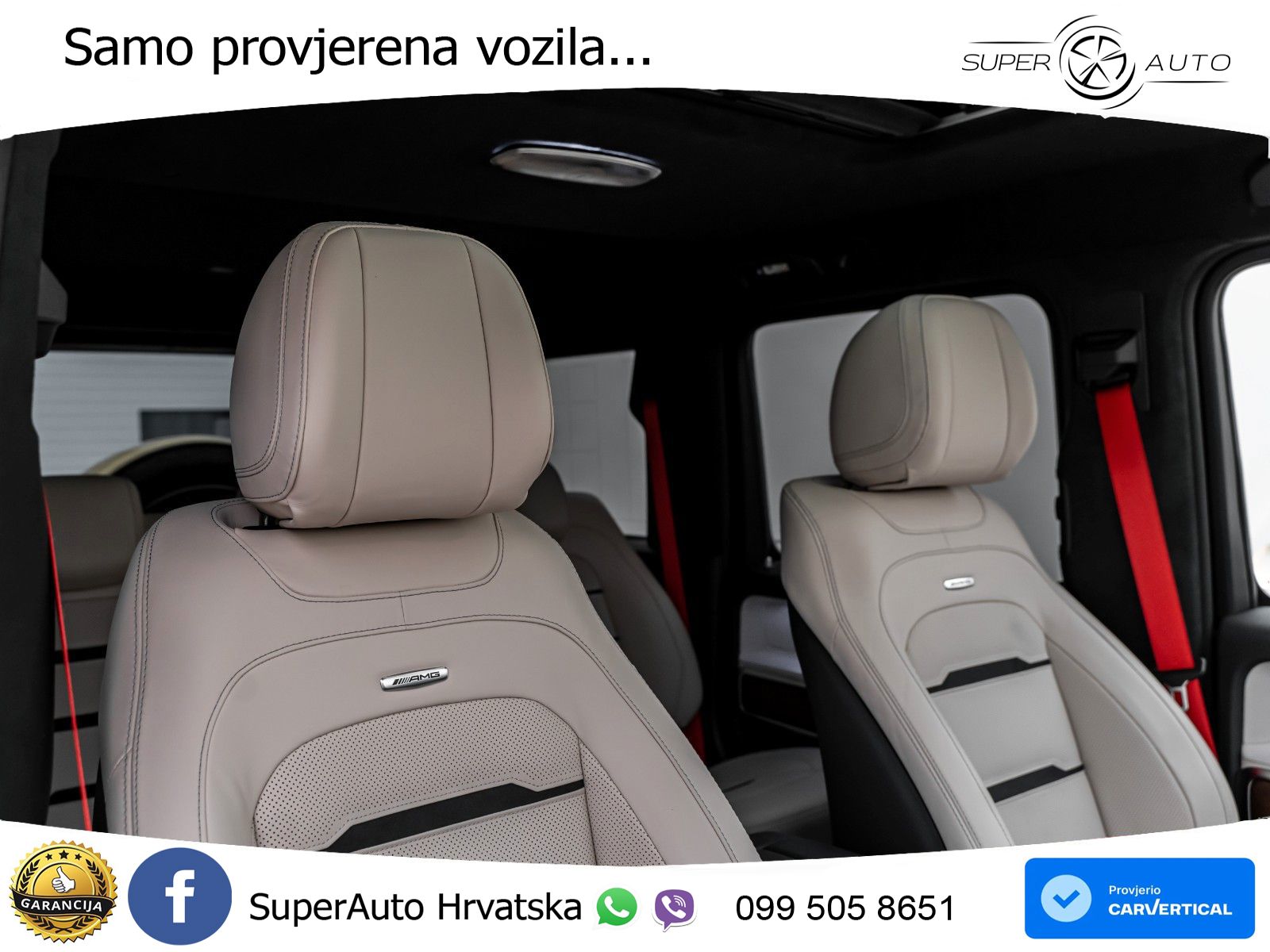 Mercedes AMG G 63 Long V8 (585 KS) 4MATIC 9G-TRONIC AMG SPEEDSHIFT TCT LED+GR SJED+ACC