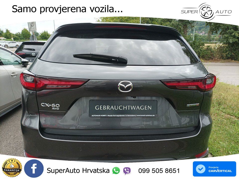 Mazda CX-60 3.3 e-Skyactiv D (254 KS) AWD Automatic MATRIX+GR SJED+KAM