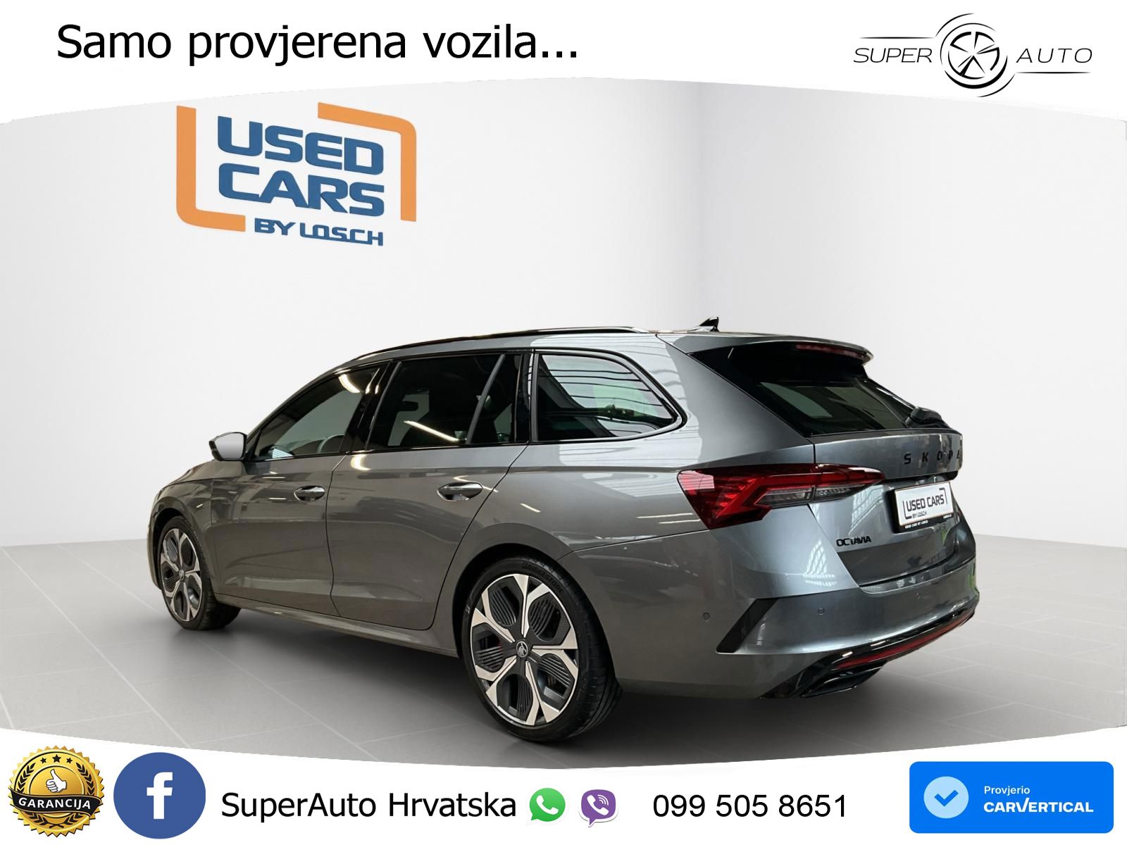 Škoda Octavia Combi RS 2.0 TSI (265 KS) DSG
