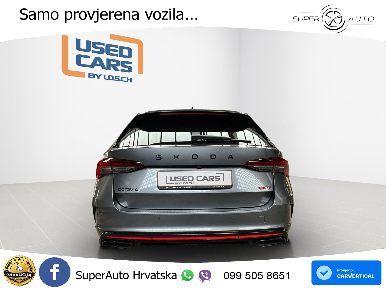 Škoda Octavia Combi RS 2.0 TSI (265 KS) DSG