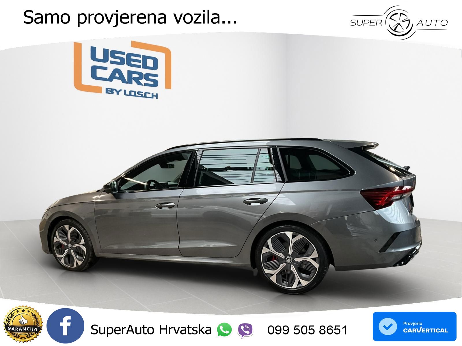 Škoda Octavia Combi RS 2.0 TSI (265 KS) DSG