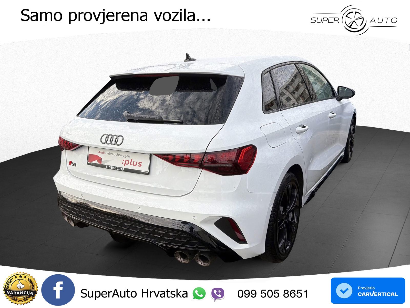 Audi S3 2.0 TFSI (333 KS) quattro S tronic