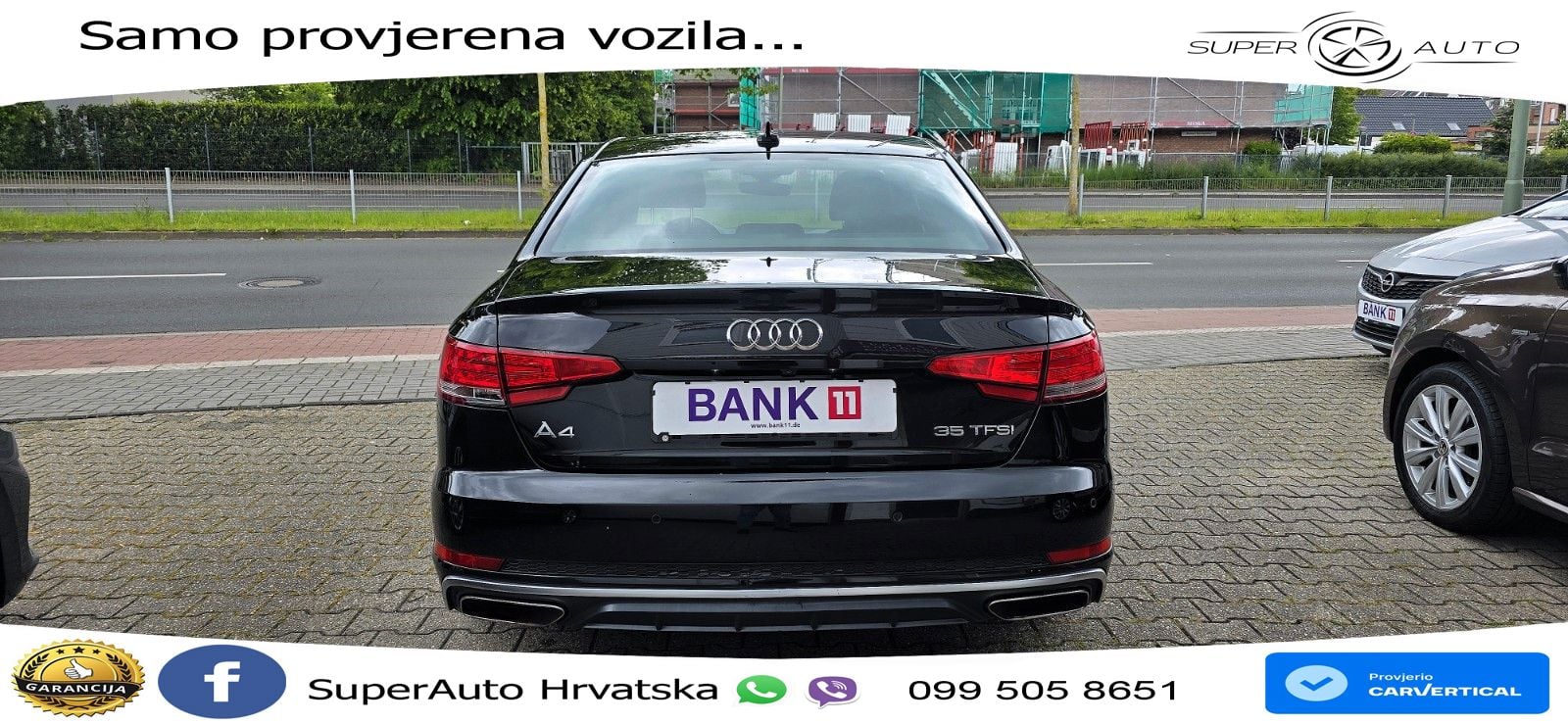 Audi A4 35 TFSI S-line LED+GR SJED+ACC