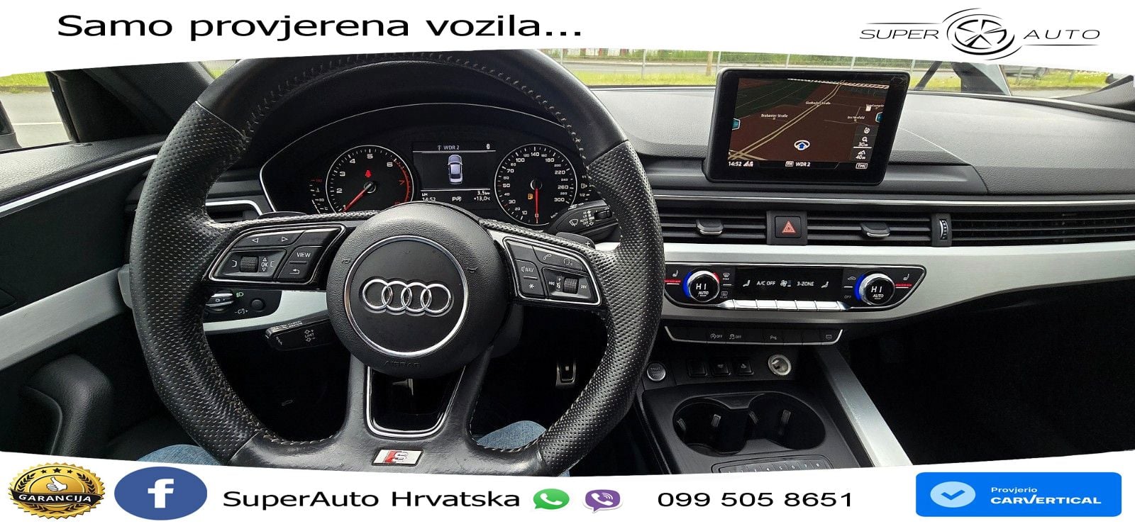 Audi A4 35 TFSI S-line LED+GR SJED+ACC