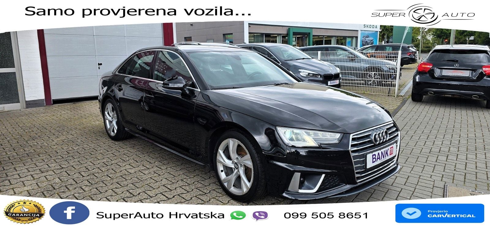Audi A4 35 TFSI S-line LED+GR SJED+ACC