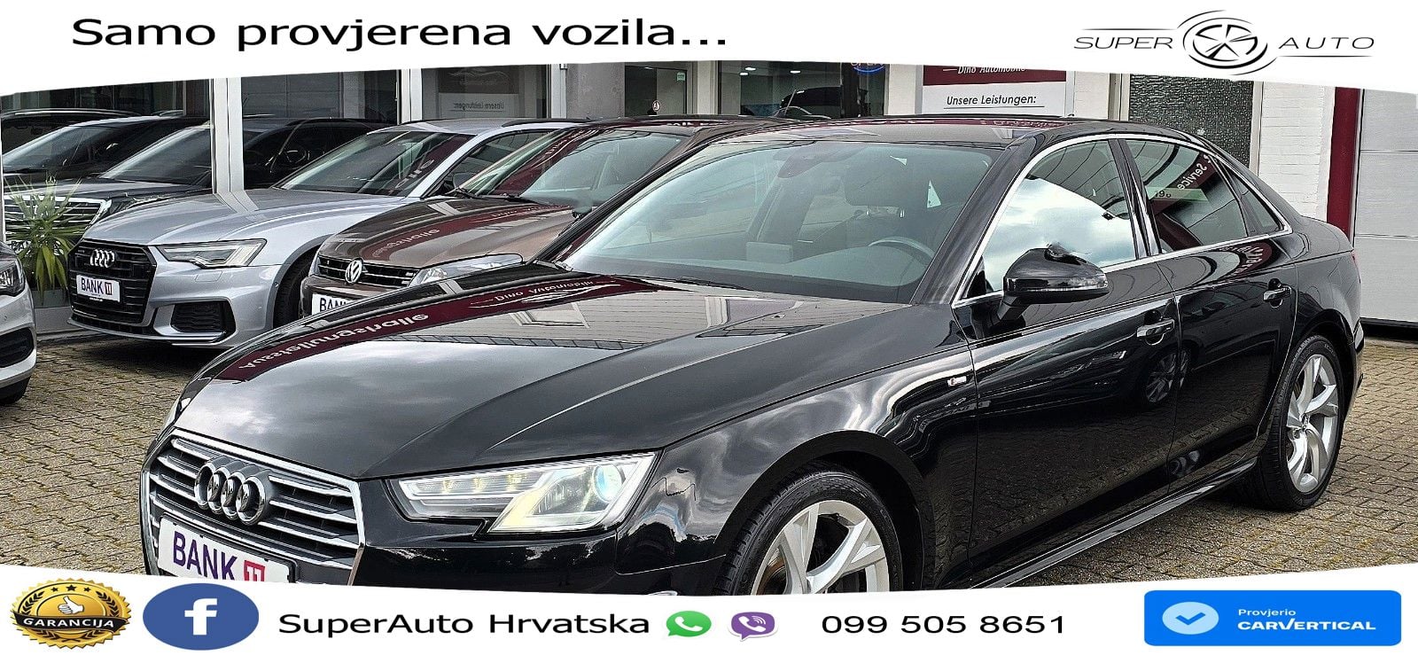 Audi A4 35 TFSI S-line LED+GR SJED+ACC