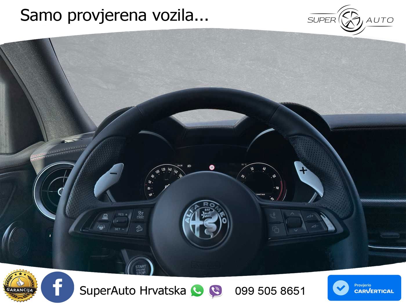 Alfa Romeo Stelvio 2.0 Turbo (280 KS) Q4 Automatic LED+GR SJED+ACC