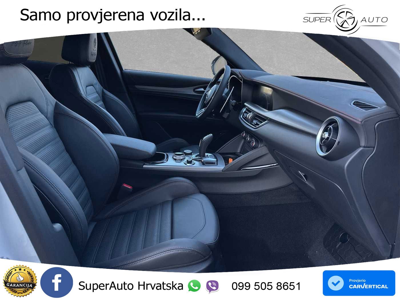 Alfa Romeo Stelvio 2.0 Turbo (280 KS) Q4 Automatic LED+GR SJED+ACC