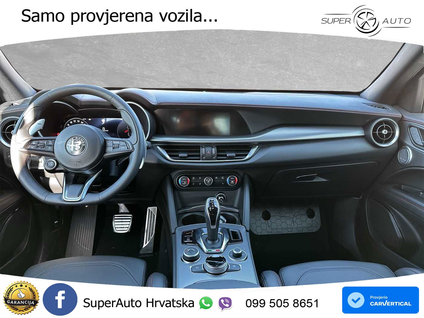 Alfa Romeo Stelvio 2.0 Turbo (280 KS) Q4 Automatic LED+GR SJED+ACC
