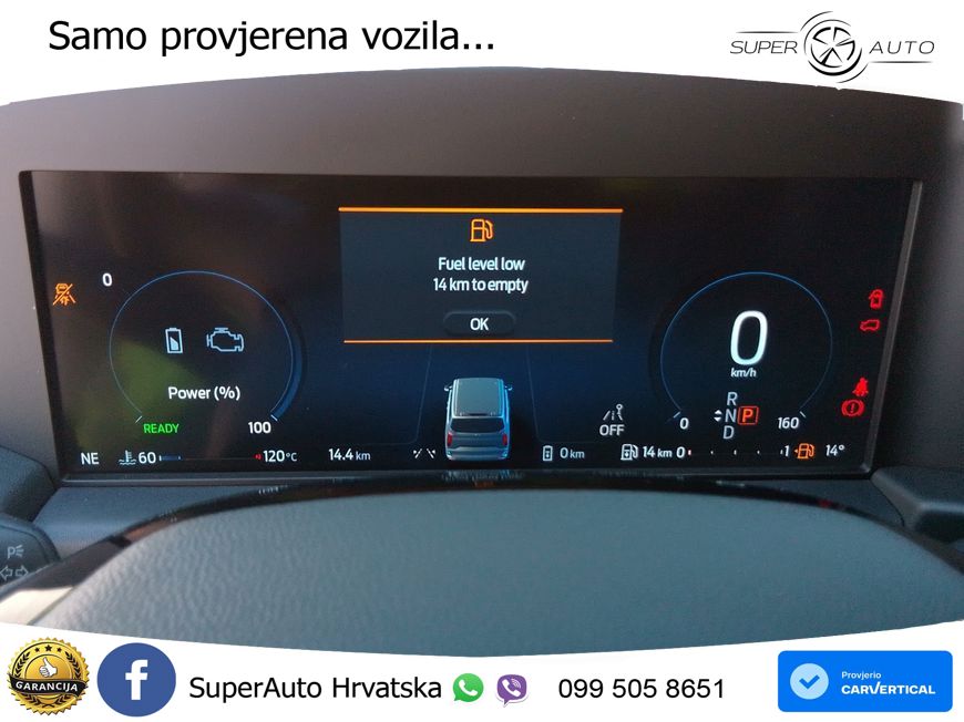 Ford Transit Custom 320 L1H1 LKW VA PHEV Trend 87 kW, 118 KS
