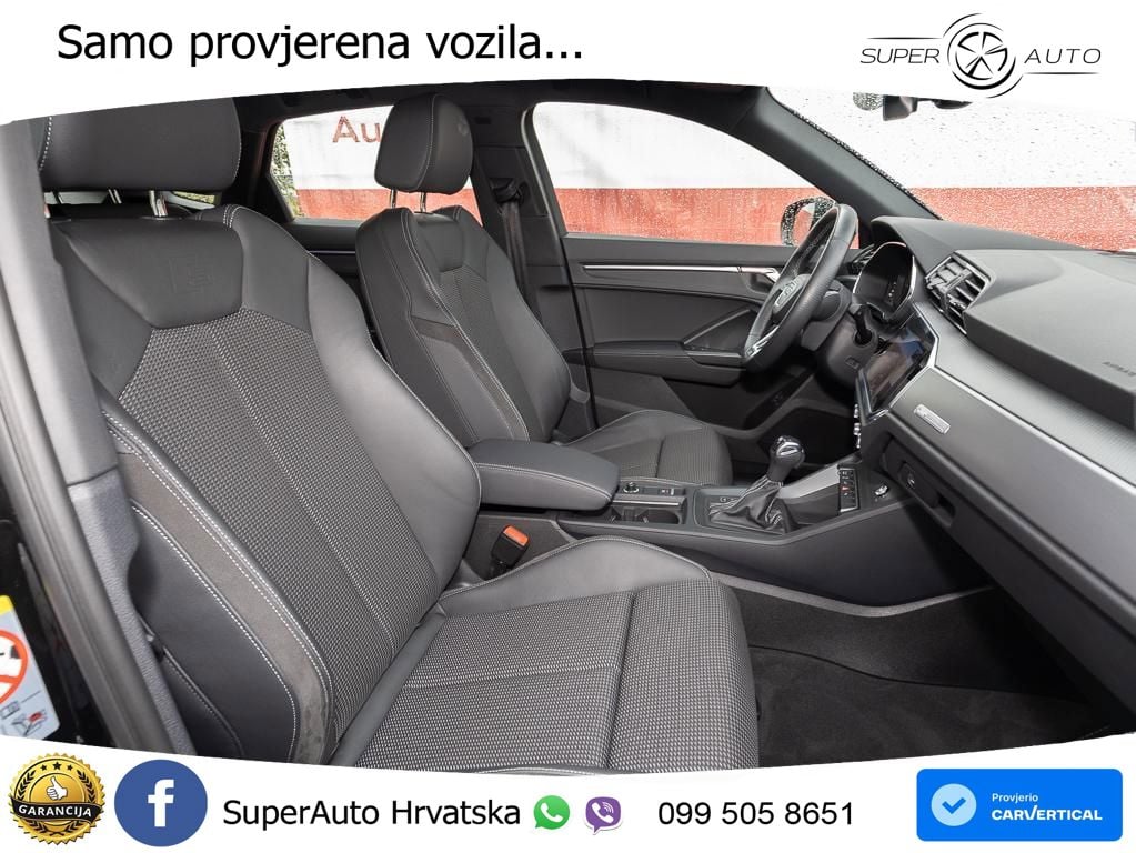 Audi Q3 Sportback 45 TFSIe (245 KS) S tronic S line LED+GR SJED+ACC