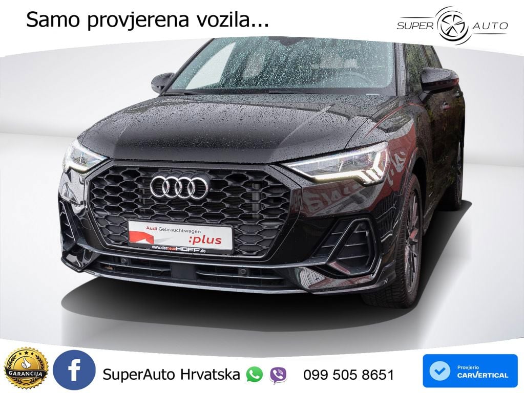 Audi Q3 Sportback 45 TFSIe (245 KS) S tronic S line LED+GR SJED+ACC