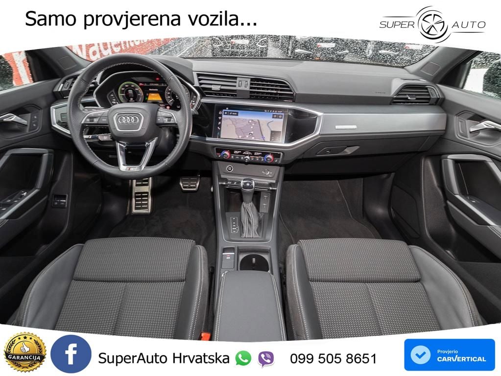 Audi Q3 Sportback 45 TFSIe (245 KS) S tronic S line LED+GR SJED+ACC