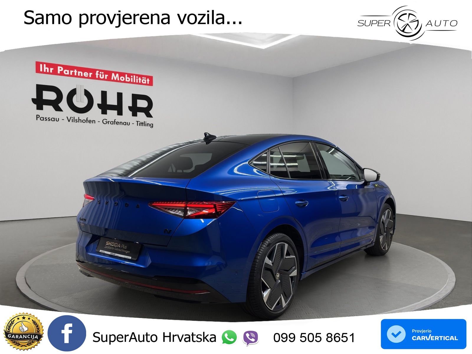 Škoda Enyaq Coupe iV RS 82 kWh (299 KS) AWD LED+GR SJED+ACC