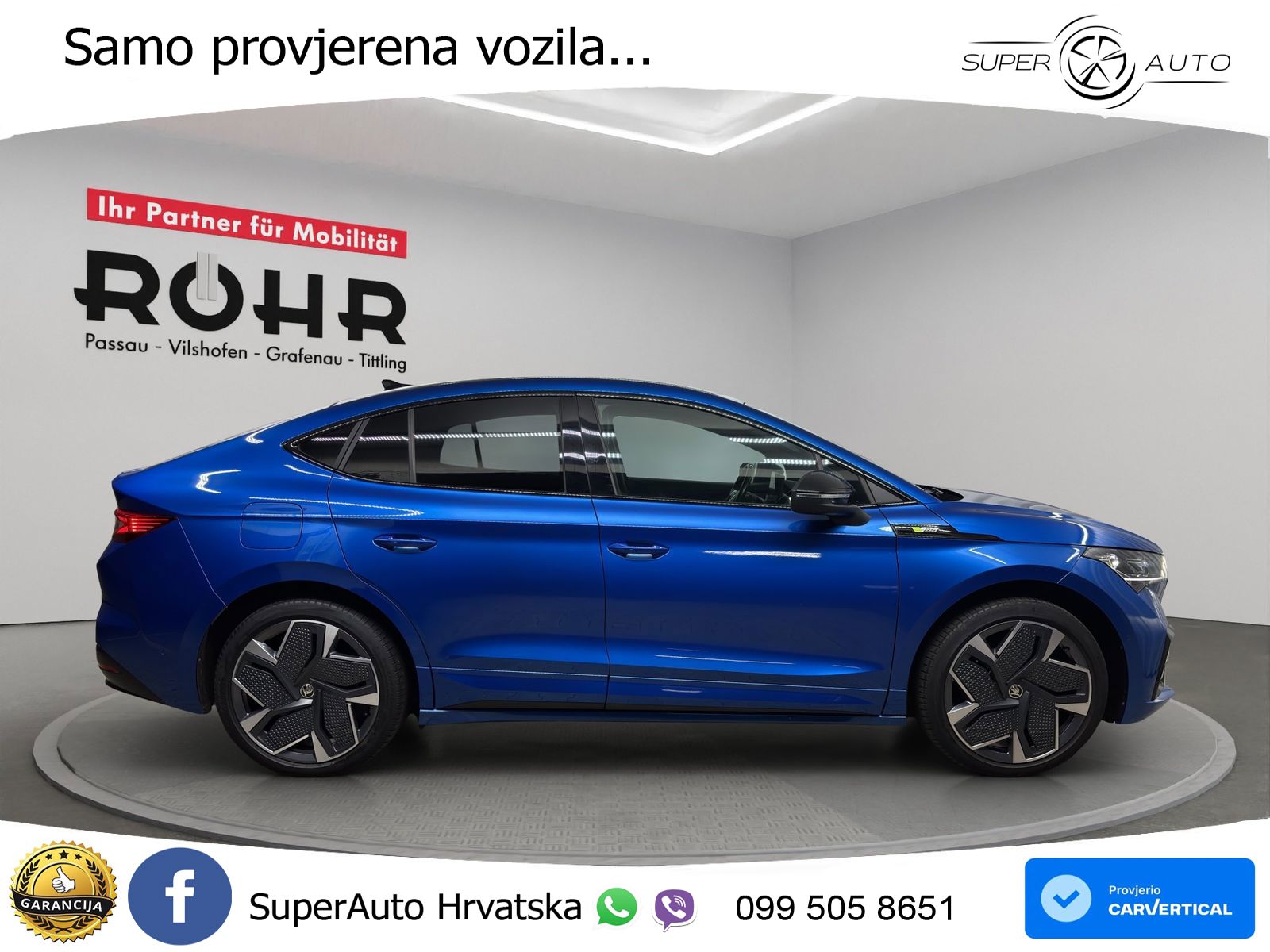 Škoda Enyaq Coupe iV RS 82 kWh (299 KS) AWD LED+GR SJED+ACC