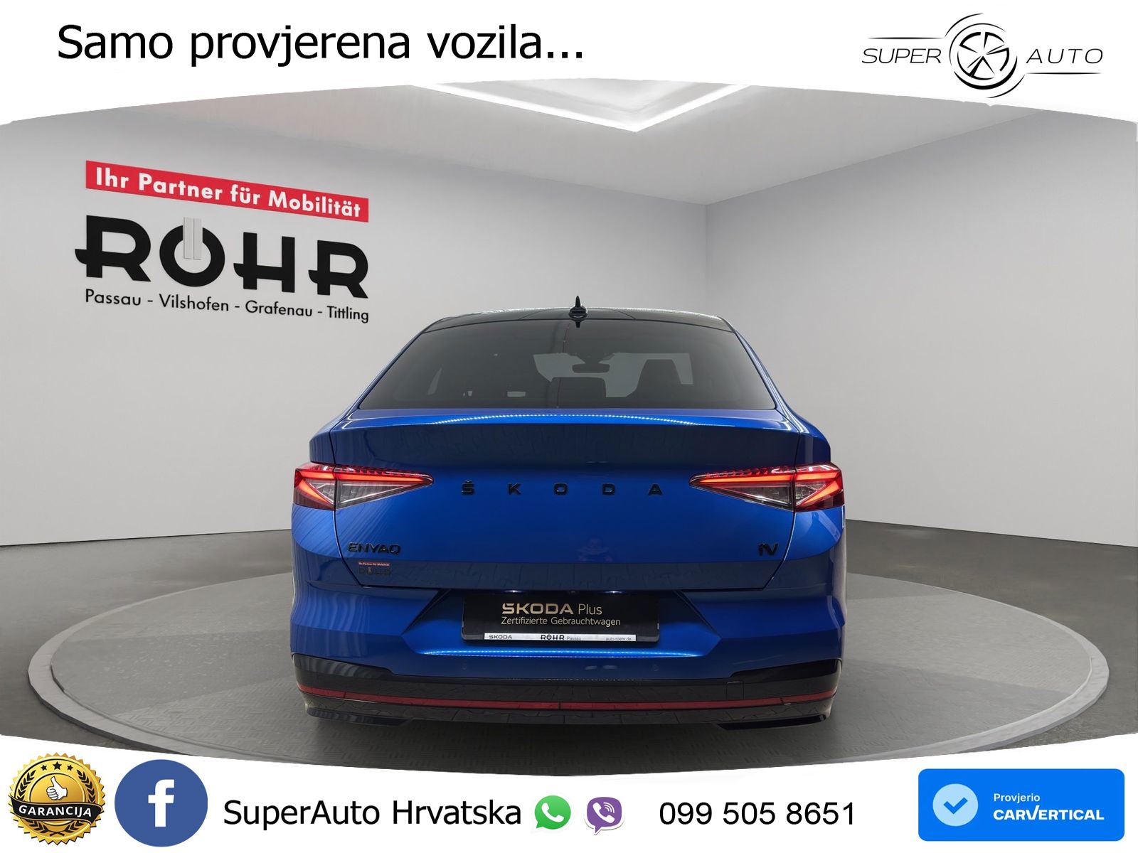 Škoda Enyaq Coupe iV RS 82 kWh (299 KS) AWD LED+GR SJED+ACC