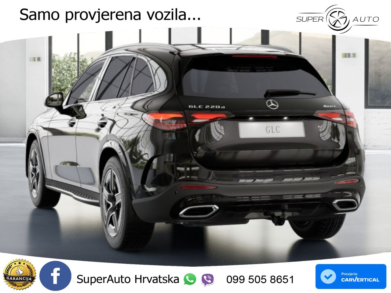 Mercedes GLC 220d (197 KS) 4MATIC 9G-TRONIC AMG ACC+GR SJED+360+PANO