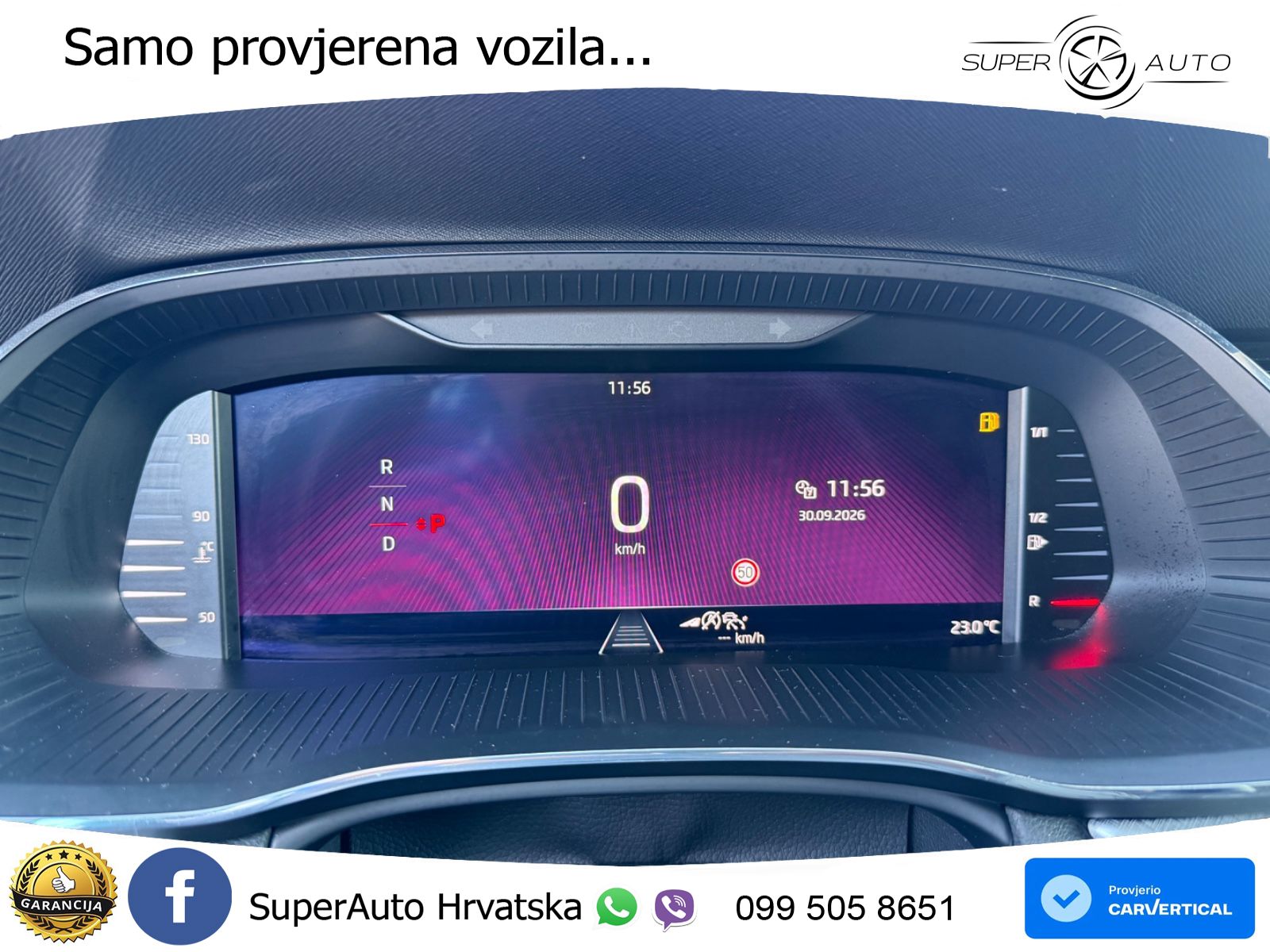 Škoda Octavia Combi 2.0 TDI (150 KS) DSG LED+GR SJED+ACC
