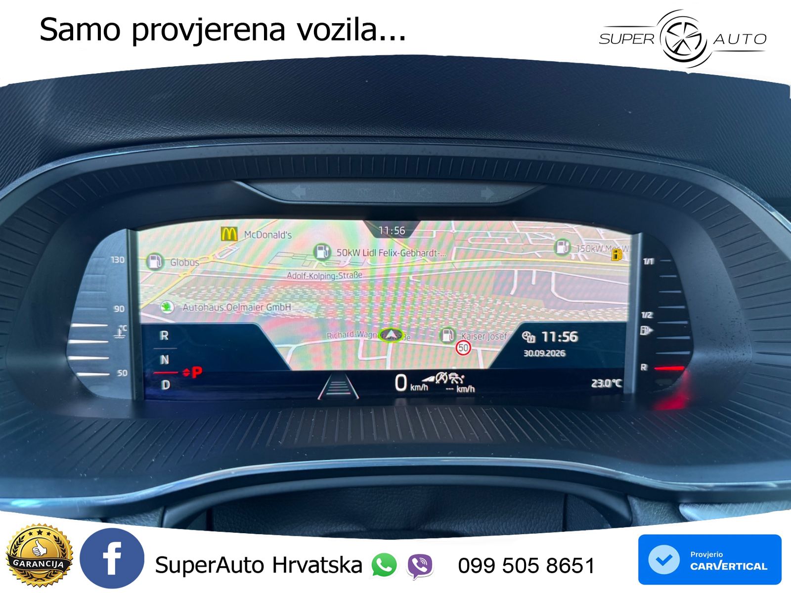 Škoda Octavia Combi 2.0 TDI (150 KS) DSG LED+GR SJED+ACC