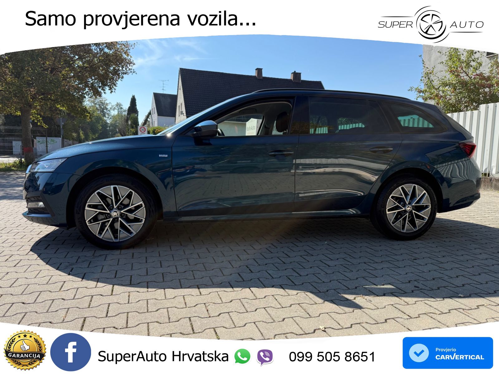 Škoda Octavia Combi 2.0 TDI (150 KS) DSG LED+GR SJED+ACC