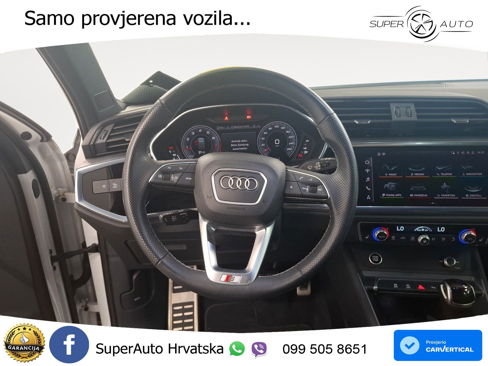 Audi Q3 35 TFSI (150 KS) S tronic S line LED+GR SJED+ACC