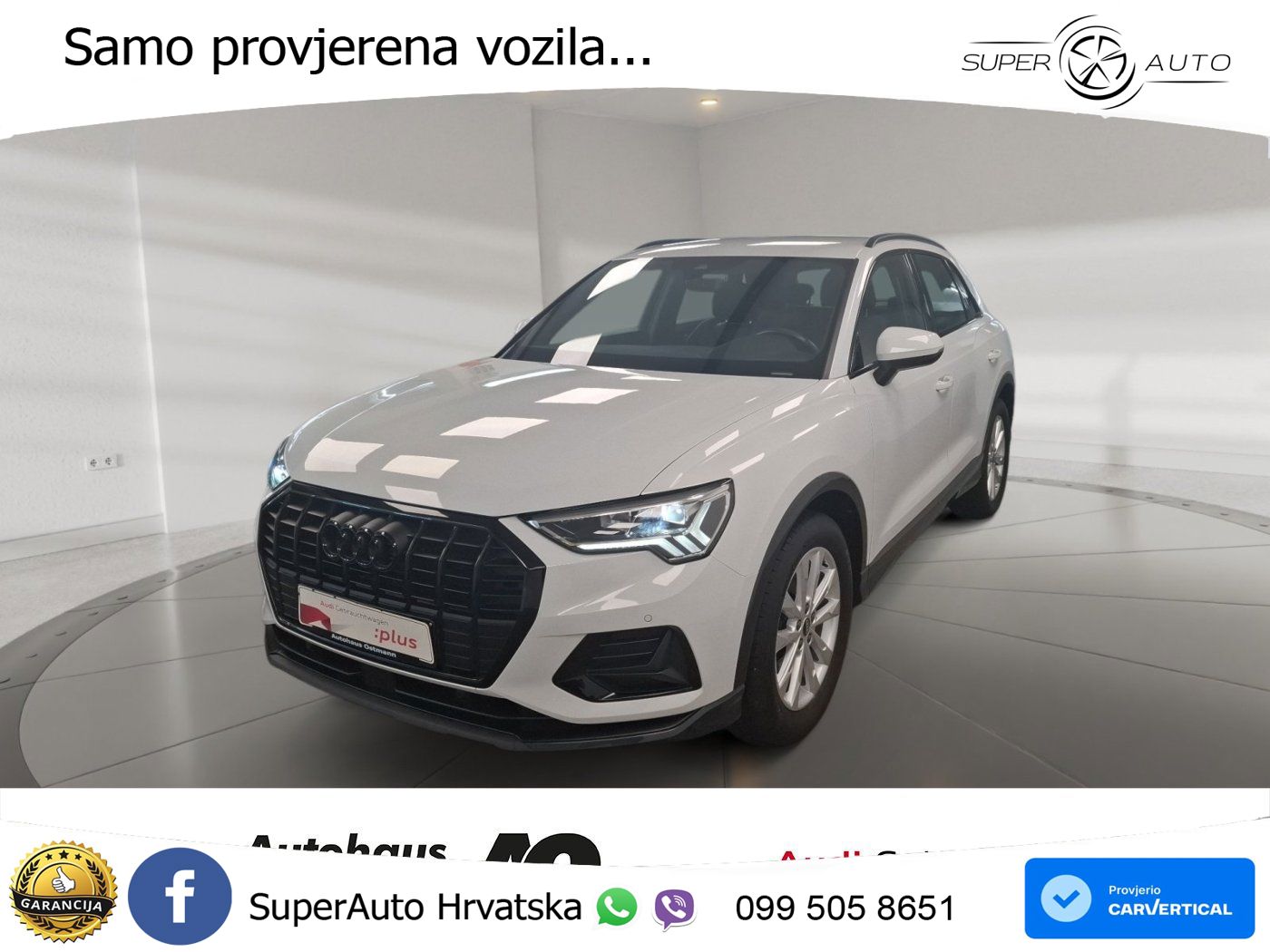 Audi Q3 35 TFSI (150 KS) S tronic S line LED+GR SJED+ACC
