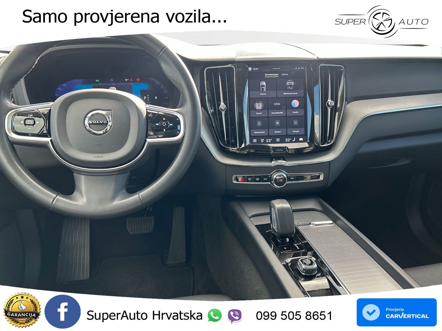 Volvo XC60 B4 Diesel AWD Geartronic ACC+GR SJED+360+PANO