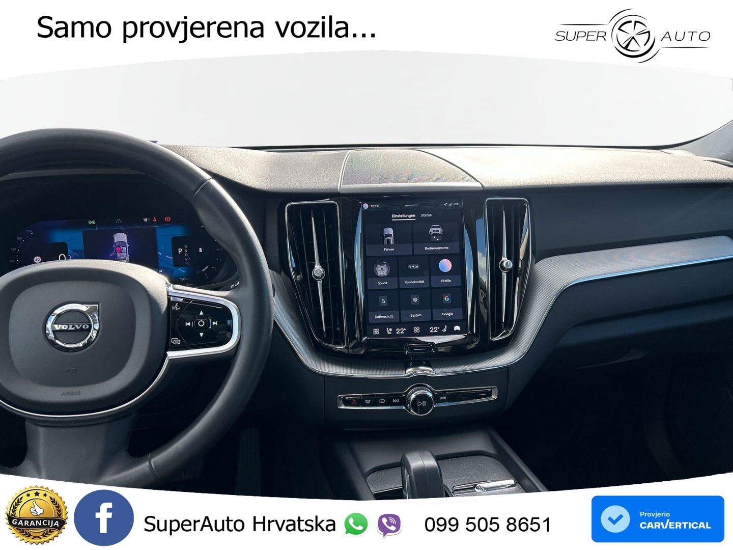 Volvo XC60 B4 Diesel AWD Geartronic ACC+GR SJED+360+PANO