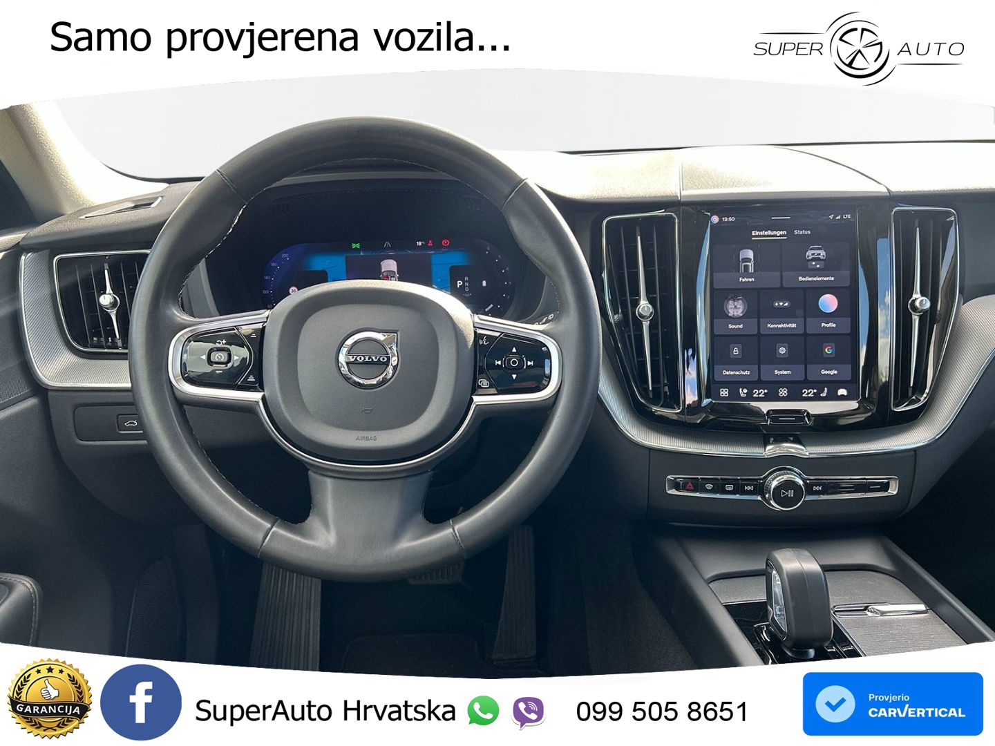 Volvo XC60 B4 Diesel AWD Geartronic ACC+GR SJED+360+PANO