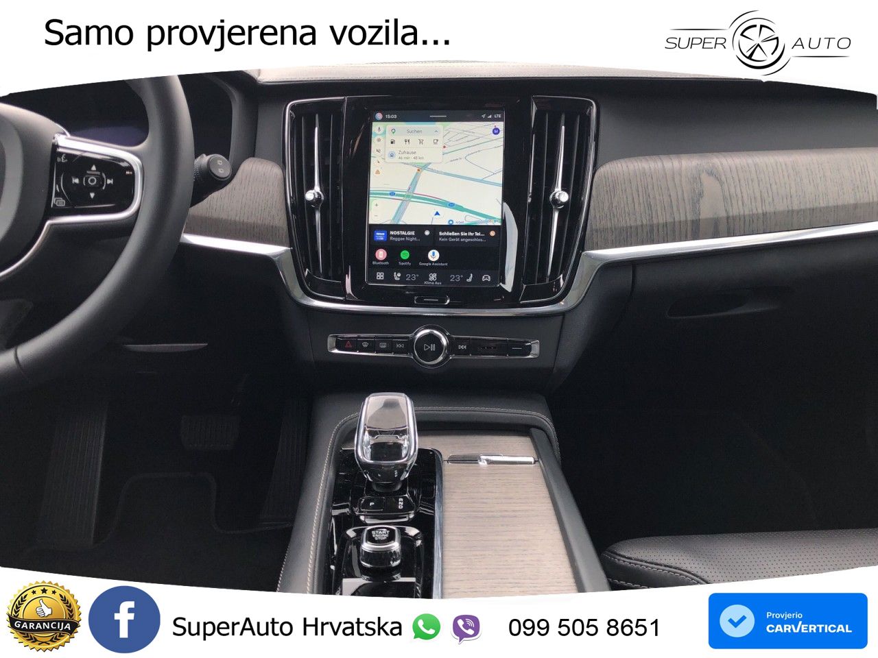 Volvo V90 2.0 B4 Diesel Geartronic LED+GR SJED+ACC