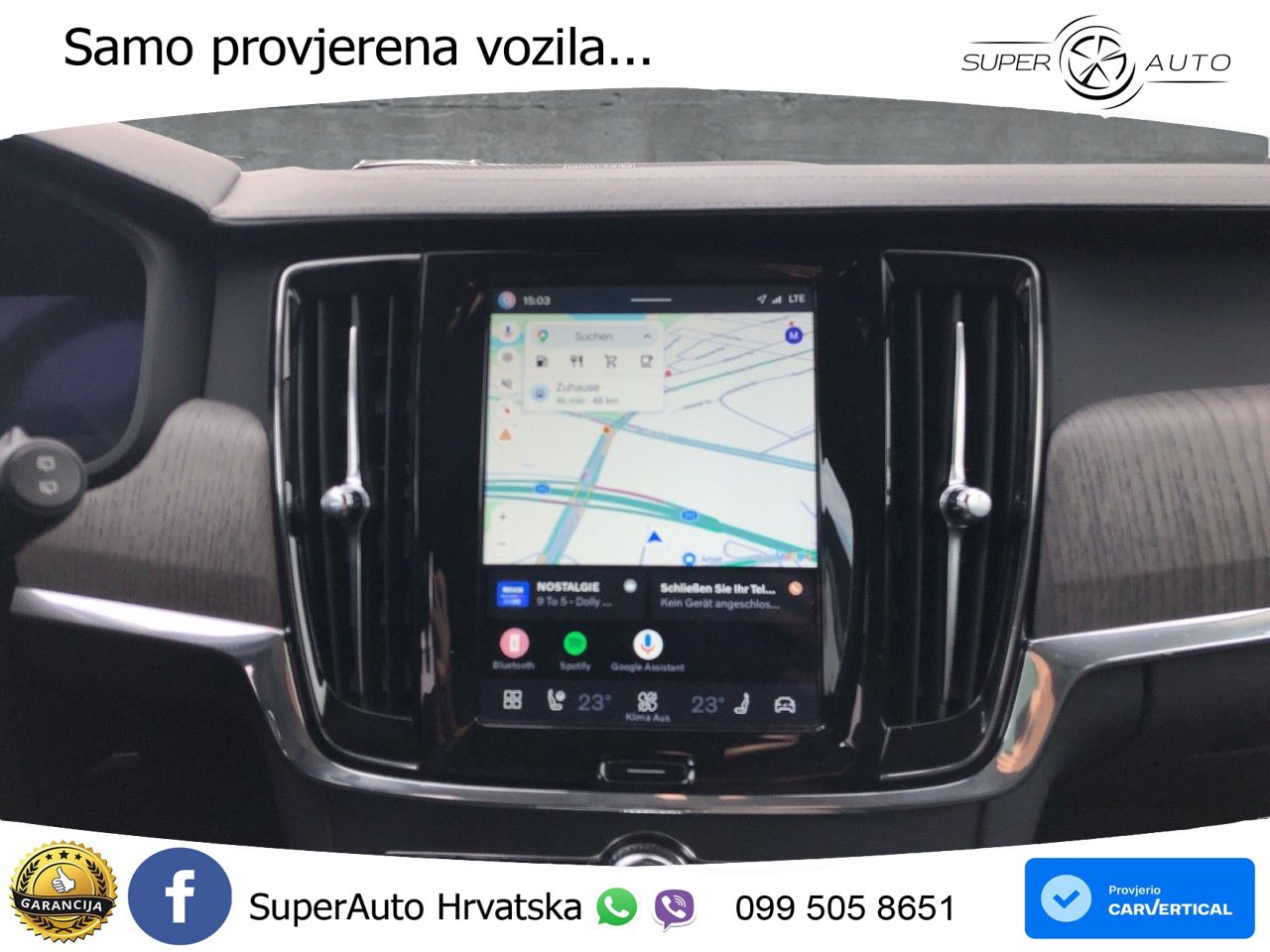 Volvo V90 2.0 B4 Diesel Geartronic LED+GR SJED+ACC