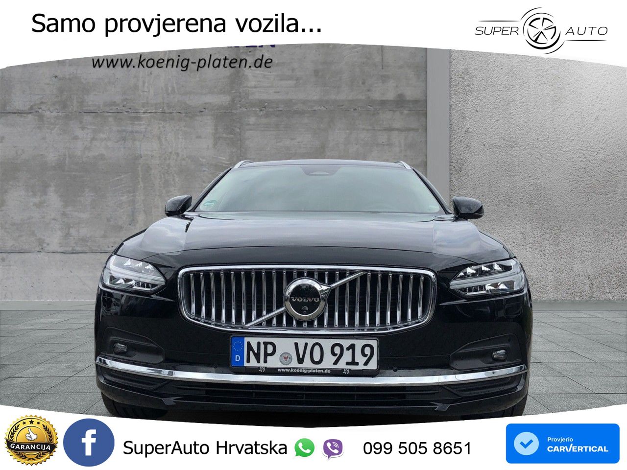 Volvo V90 2.0 B4 Diesel Geartronic LED+GR SJED+ACC