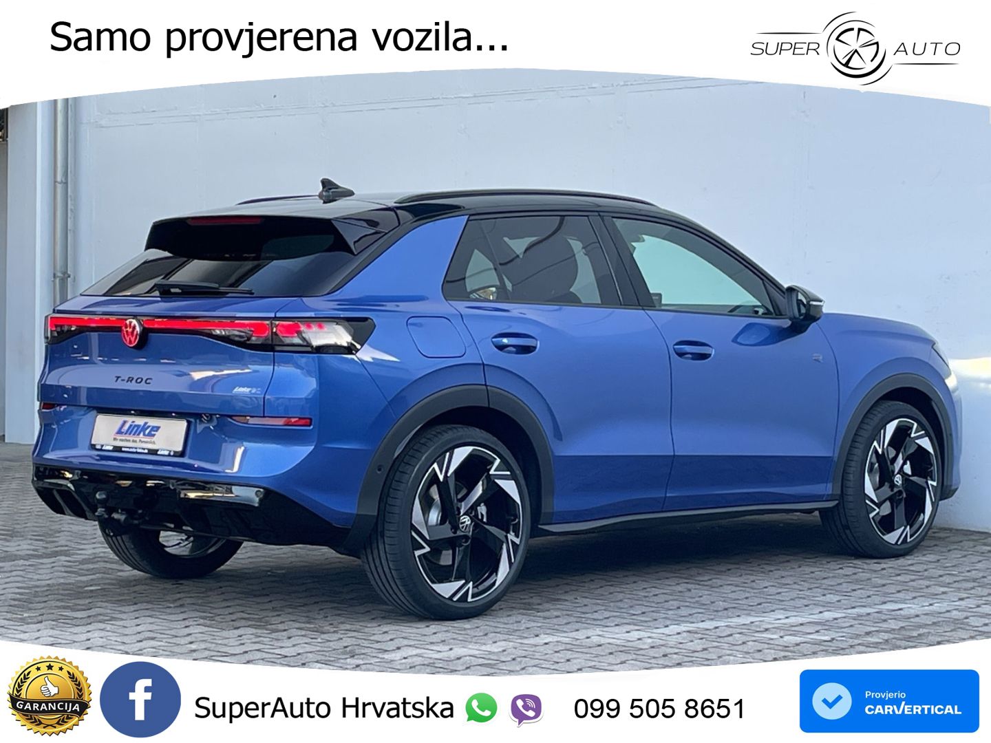 Volkswagen T-Roc 1.5 eTSI (150 KS)  DSG MATRIX+GR SJED+KAM