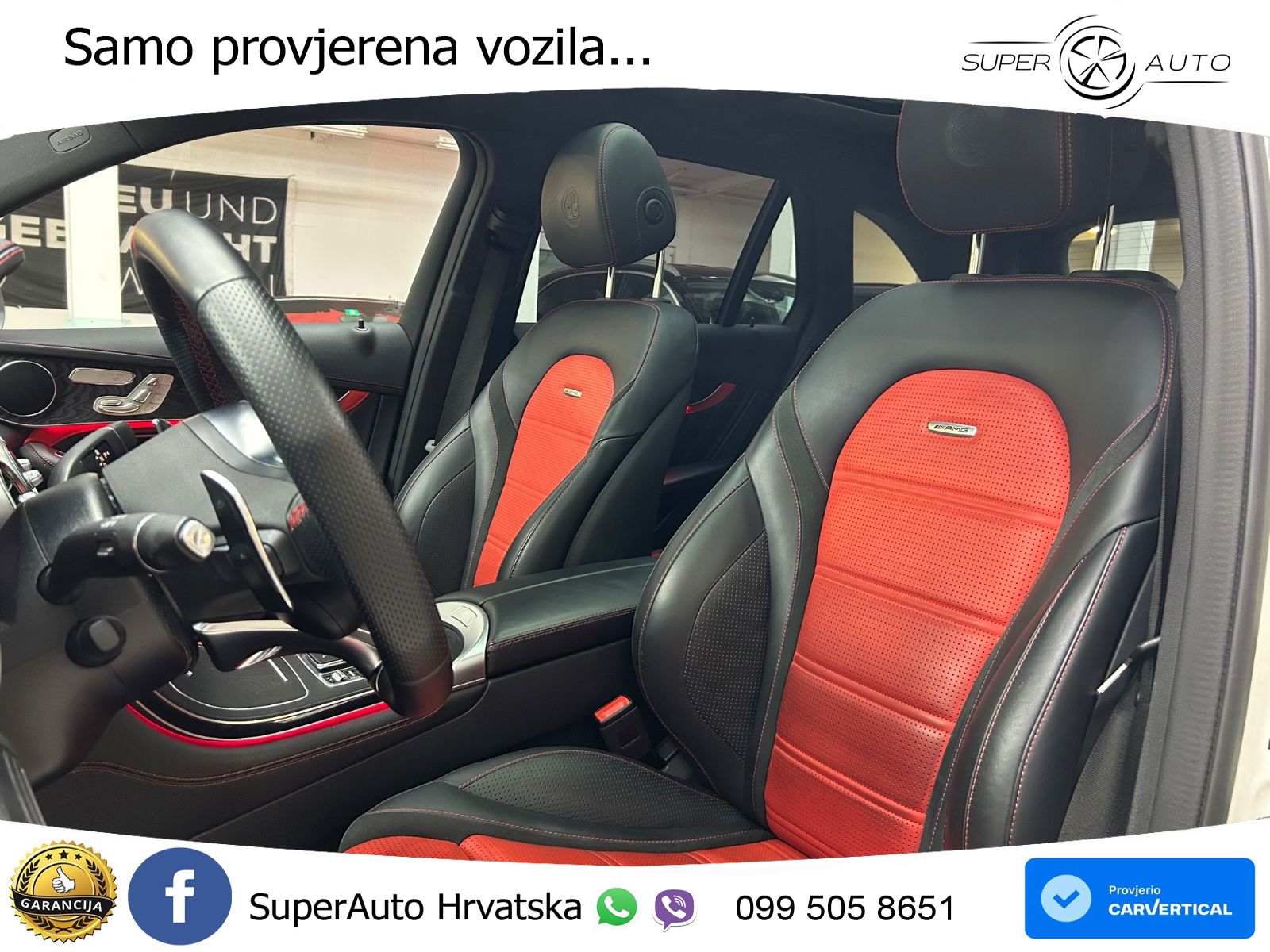 Mercedes AMG GLC 63 S V8 (510 KS) 4MATIC+ MCT ACC+HEAD+GR SJED+360+PANO