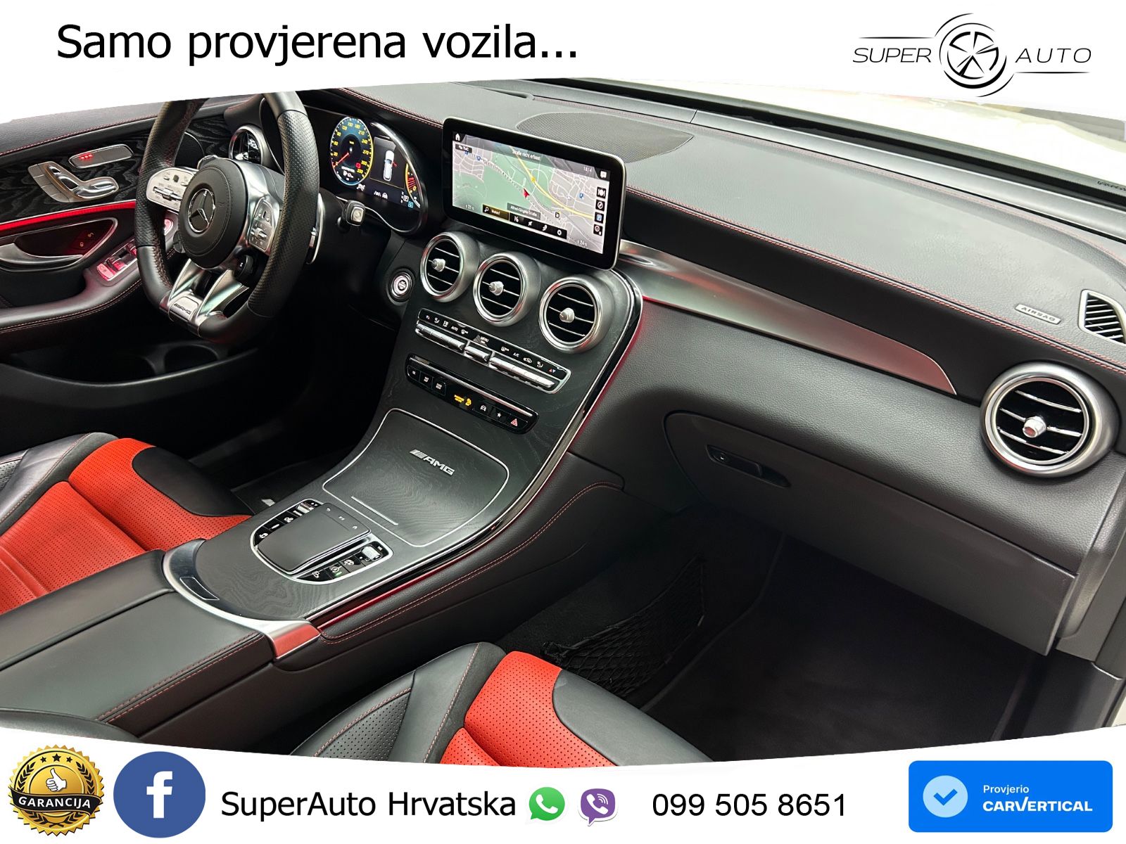 Mercedes AMG GLC 63 S V8 (510 KS) 4MATIC+ MCT ACC+HEAD+GR SJED+360+PANO