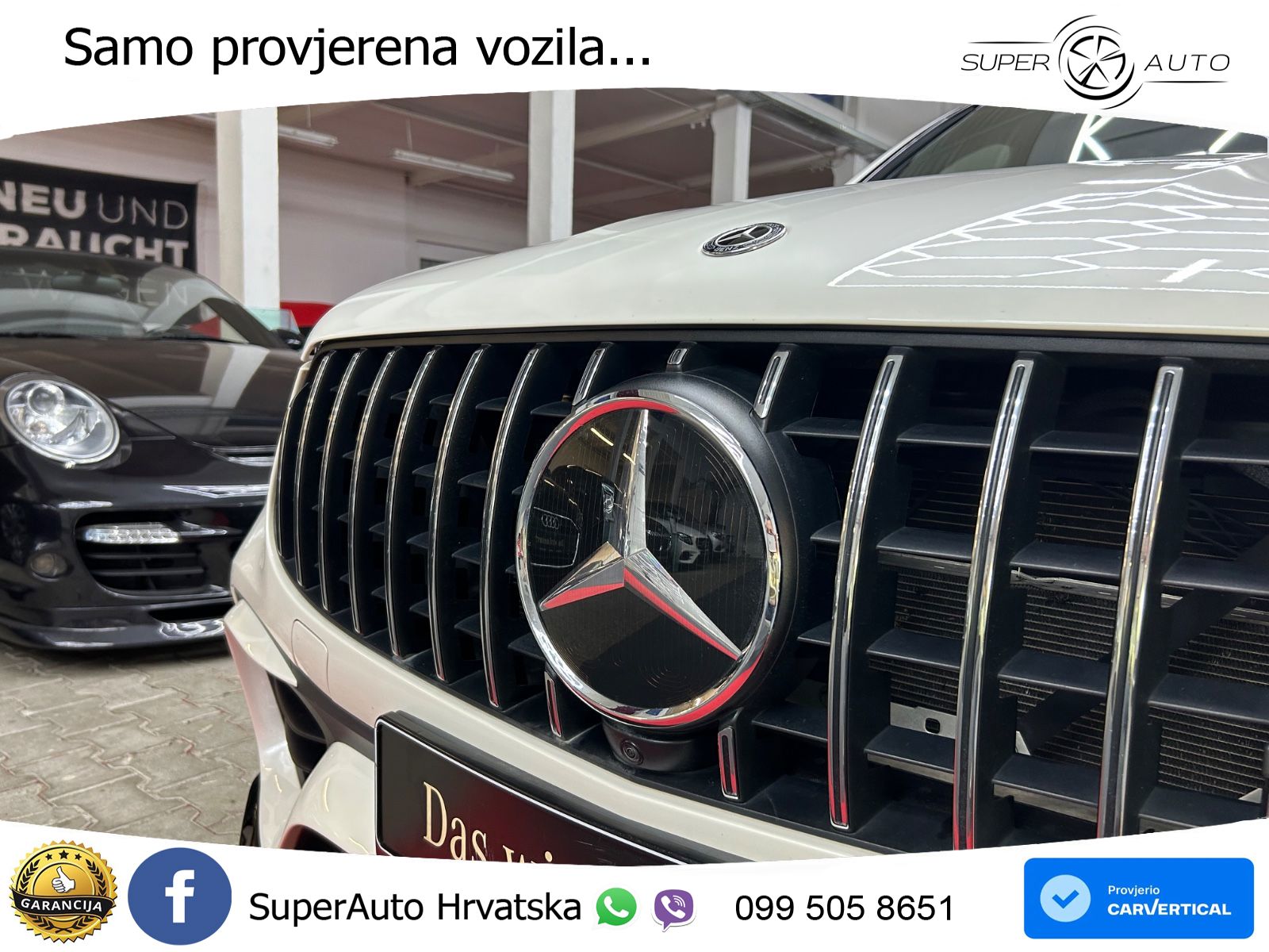 Mercedes AMG GLC 63 S V8 (510 KS) 4MATIC+ MCT ACC+HEAD+GR SJED+360+PANO
