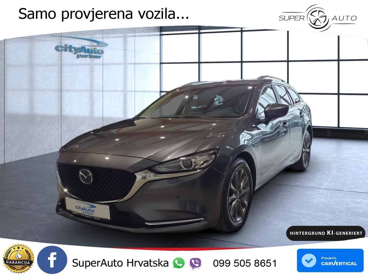 Mazda 6 Sport Combi 2.0 SKYACTIV-G (165 KS) LED+GR SJED+ACC