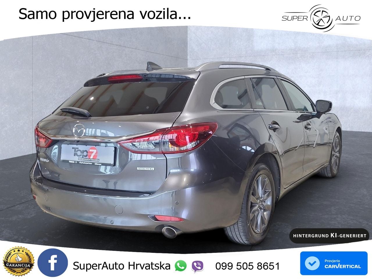Mazda 6 Sport Combi 2.0 SKYACTIV-G (165 KS) LED+GR SJED+ACC