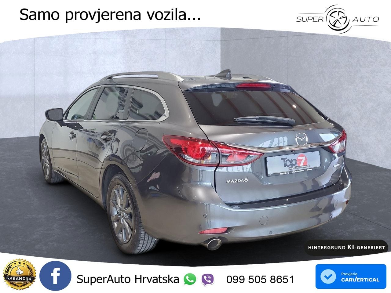 Mazda 6 Sport Combi 2.0 SKYACTIV-G (165 KS) LED+GR SJED+ACC