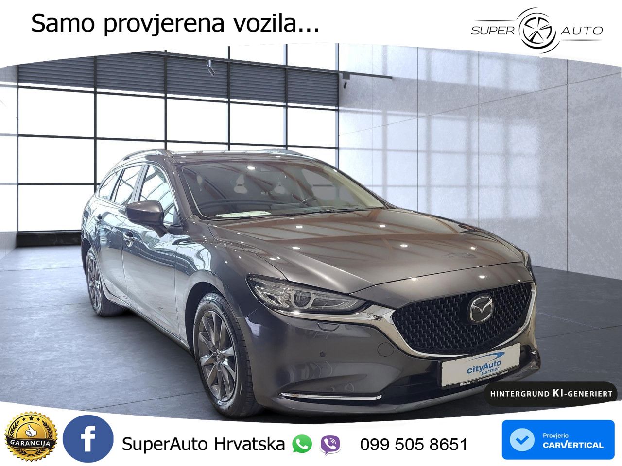 Mazda 6 Sport Combi 2.0 SKYACTIV-G (165 KS) LED+GR SJED+ACC