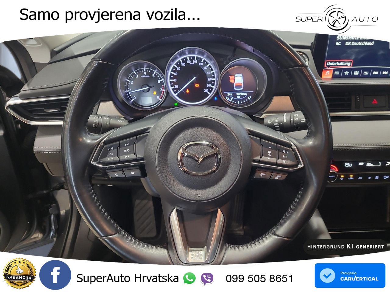 Mazda 6 Sport Combi 2.0 SKYACTIV-G (165 KS) LED+GR SJED+ACC