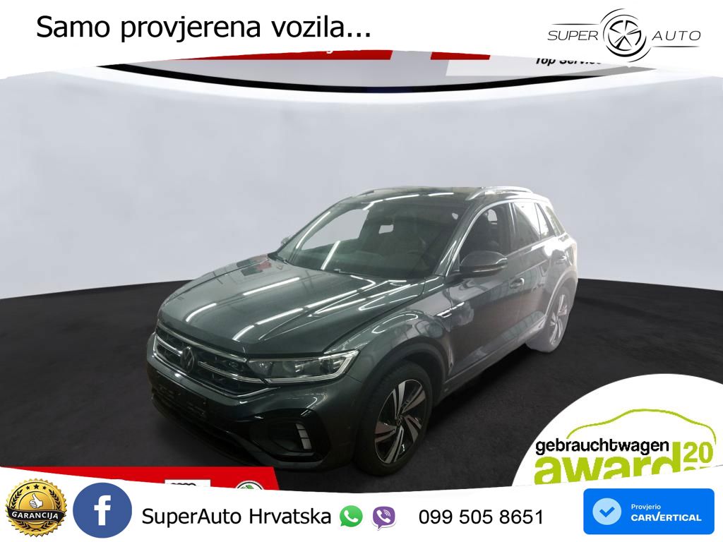 Volkswagen T-Roc 2.0 TSI (190 KS) 4M DSG R-Line LED+GR SJED+ACC